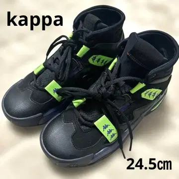 [ 거의 미사용 ] 카파 스니커즈 네온 카파 이탈리아