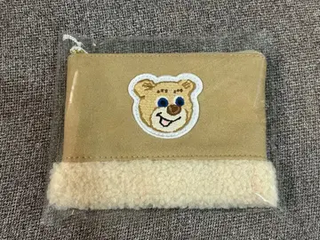 [ 새상품 택, 책갈피 포함 ] FEILER 올드 테디 와펜 보아 파우치