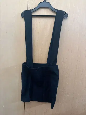 FRUIT CAKE 후르츠 케이크 블랙 스커트 살로펫 오버롤