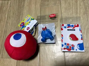 코먀쿠 카라비너 포함 키링 미먀쿠 엉덩이 마그넷 핀 배지