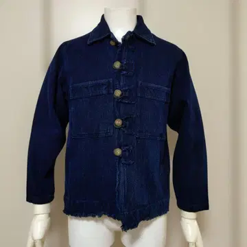 초레어 도복 차이나 자켓 인디고