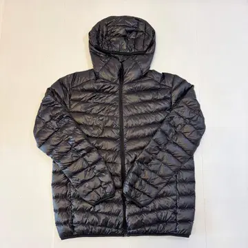 유니클로 UNIQLO 다운 자켓 라이트 다운 후드 블랙 XL