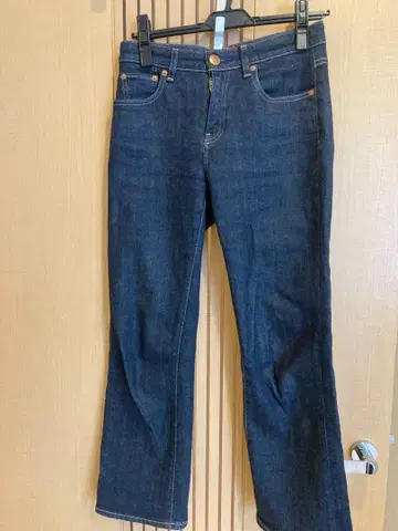 RED CARD 스트레이트 데님 사이즈 22 다크 블루