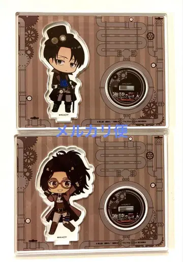 진격의 거인 프린세스 카페 스팀펑크 아크릴 스탠드 리바이 한지