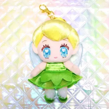 Tiny 팅커벨 봉제 인형 키링 [ DisneyStore 한정판 ]