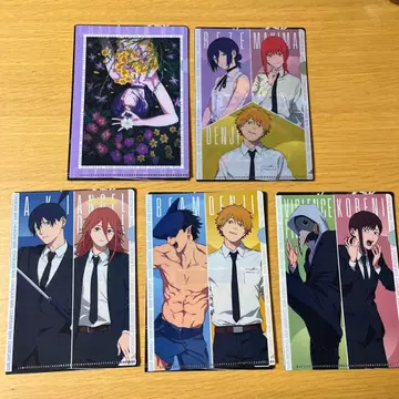 극장판 체인소 맨 레제편 미니 클리어 파일 컬렉션