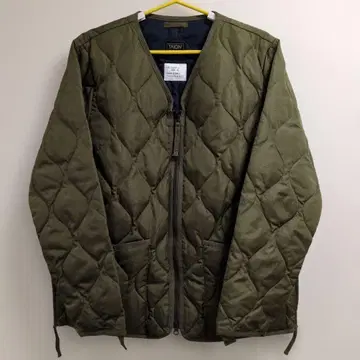 체온 TAION V넥 지퍼 자켓 XL