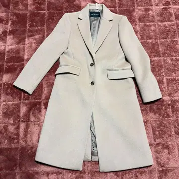 그린 라벨 유나이티드 애로우즈 베이지 체스터 코트 M