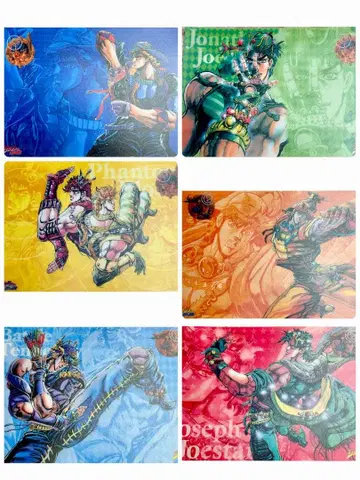 죠죠 1부 2부 비주얼 매트