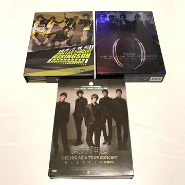 동방신기 라이브 DVD 3매 세트 한국판