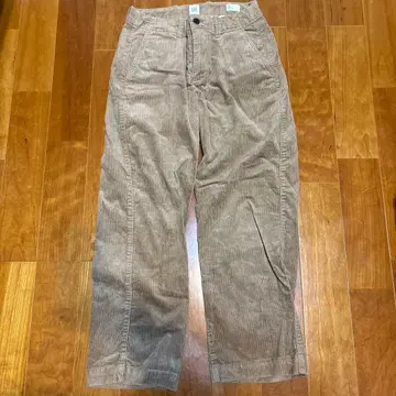 GAP 브라운 와이드 레그 팬츠