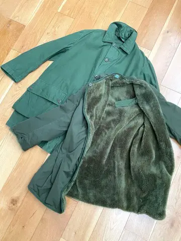 새상품급 사이즈 C48 스웨덴군 M59 라이너 포함 코트