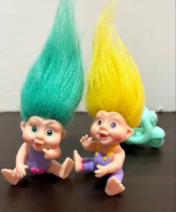 아메토이 매직 트롤 세트 인형 피규어