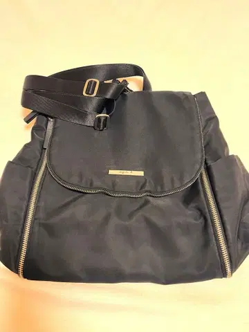 에네스베 VOYAGE 나일론 백팩 블랙