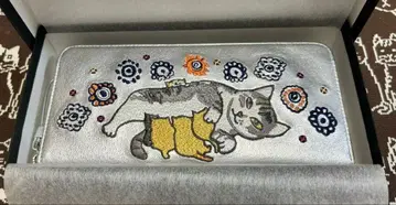 맨해트너즈 팅클퍼스 라운드 지퍼 장지갑 [ 미케짱 엄마 ]