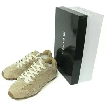 MOHI 스웨이드 스니커즈 24.0cm EU38 S/BG