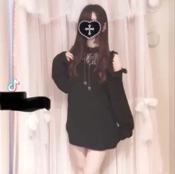 아베일 천희코코네 x majoretty 블랙 양산형 MARS 유메텐보 풍