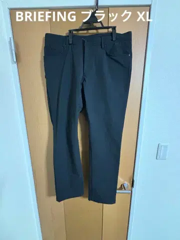 BRIEFING 코듀라 5 포켓 팬츠 블랙 XL