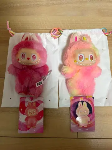 러브 에너지 봉제 인형 2개 세트