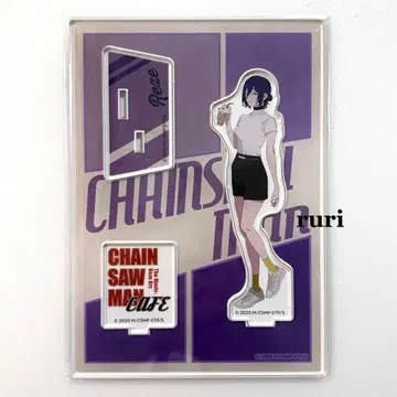 [ 미개봉 ] 체인소 맨 카페 레제 아크릴 스탠드