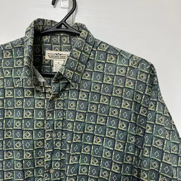 NATURAL ISSUE 올 패턴 셔츠 M 구제 의류