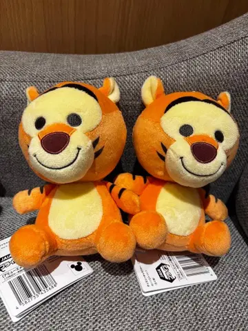 디즈니 티거 봉제 인형 2개 세트