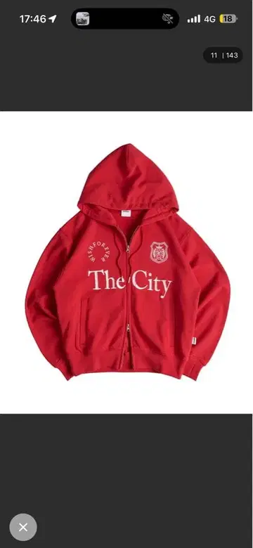 더블 지퍼 후드티