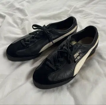 70s PUMA 스니커즈 M+S BERTI VOGTS 가죽 눈 있음