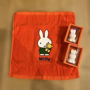 미피 타월과 미니 비누 세트