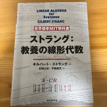세계 표준 MIT 교과서 스트랭: 교양의 선형대수