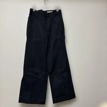 MICHEL KLEIN 블랙 와이드 팬츠 38