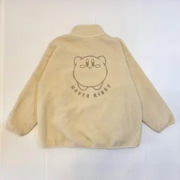 지유 GU 커비 플리스 자켓 베이지 XXL