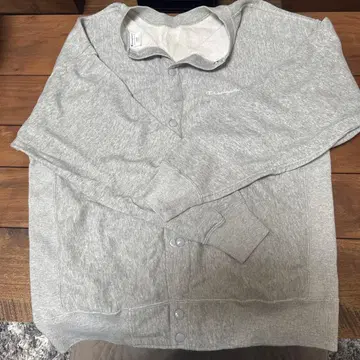 몽키타임 별주 Champion 그레이 가디건&맨투맨