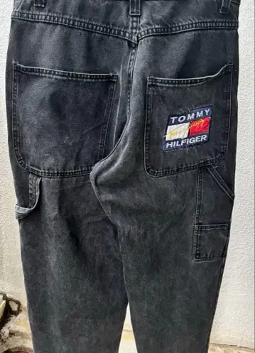 타미힐피거 tommy 구제 의류 페인터 팬츠 데님 워크 팬츠