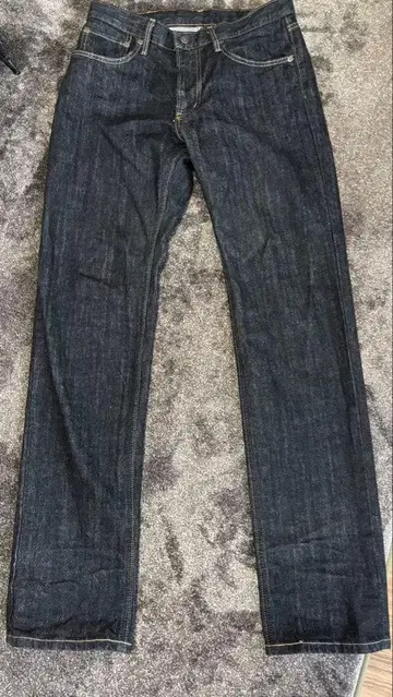 EDWIN 다크 데님 스트레이트 청바지 사이즈 30