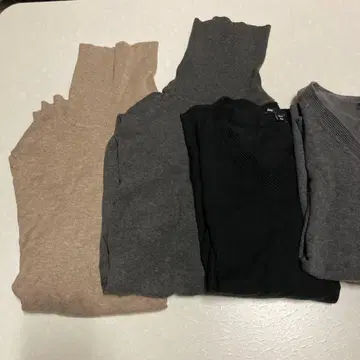 GAP 터틀넥 SET 덤 Vneck