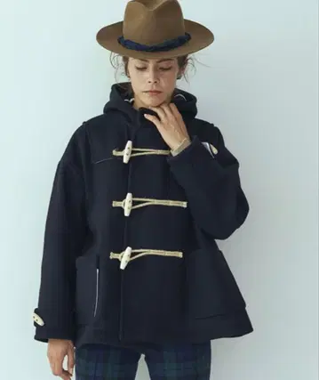 SEA 빈티지 us navy 멜톤 오버 더플 코트