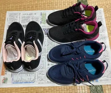 VIONIC 메쉬 스니커즈 블랙/네이비