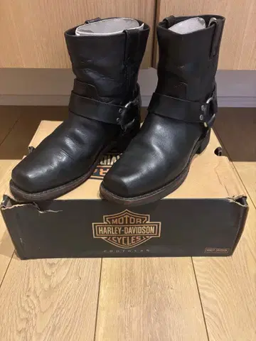 할리데이비슨 블랙 엔지니어 부츠