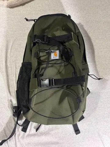 Carhartt 올리브 그린 백팩