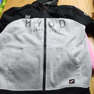HYOD 스피드 스타일 후드티 그레이/블랙