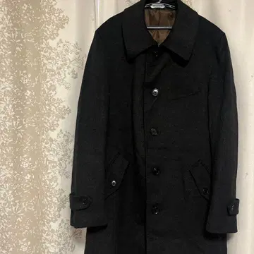 캐시미어 혼방 gainer 울 롱 코트 체스터 코트 두꺼운 원단 따뜻한