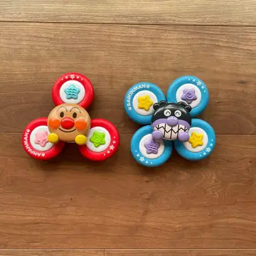 호빵맨 꿈에서 집중력 업! 어디든 페타쿠루 육뇌 스피너 세트