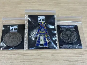 WARHAMMER 핀 배지 컬렉터블 코인 세트
