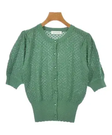 Couture 브로치 니트 스웨터 여성용