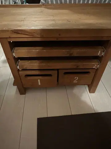 원목 미니카 프라레일 수납장