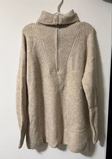 로리즈팜 니트 하프 지퍼