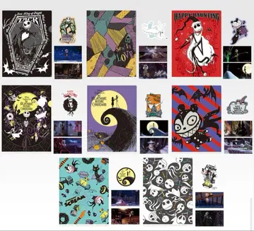 제일복권 나이트메어 비포어 크리스마스 H상 파일&스티커 컴프