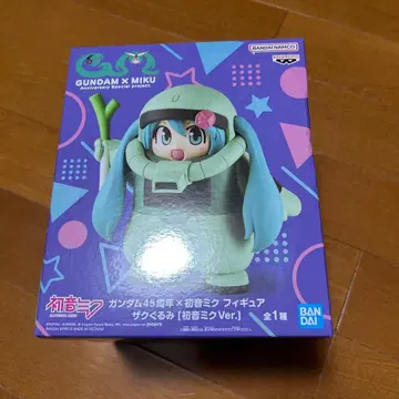 건담 x 하츠네 미쿠 피규어