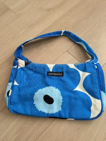 marimekko 플라워 패턴 숄더백